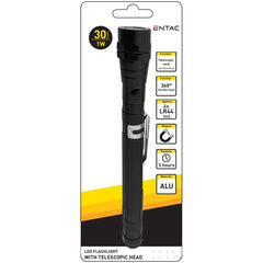 Entac Φακός με Τηλεσκοπικό Λαιμό 1W Αλουμινίου