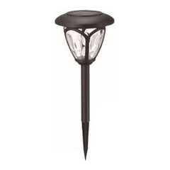 Entac Ηλιακό Φωτιστικό Κήπου 40cm Πλαστικό 1 LED (12τμχ)