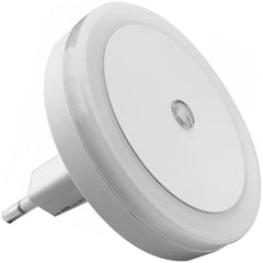 Entac Φωτάκι Νυκτός 0.5W Στρογγυλό Ψυχρό Λευκό