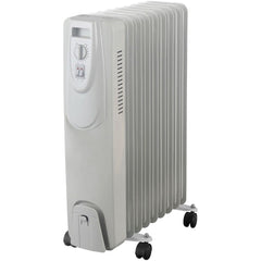 Entac Oil Heater 9 Fins 2000W White with Timer