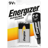 Energizer Μπαταρία Power Αλκαλικές 9V (1τμχ)