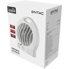Entac Αερόθερμο 2000W Λευκό