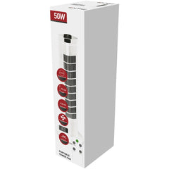 Entac Φορητός Ανεμιστήρας Πύργος 50W με Τηλεχειριστήριο