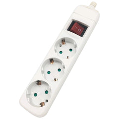 Entac Πολύπριζο 3 Θέσεων με Διακόπτη Χωρίς Καλώδιο