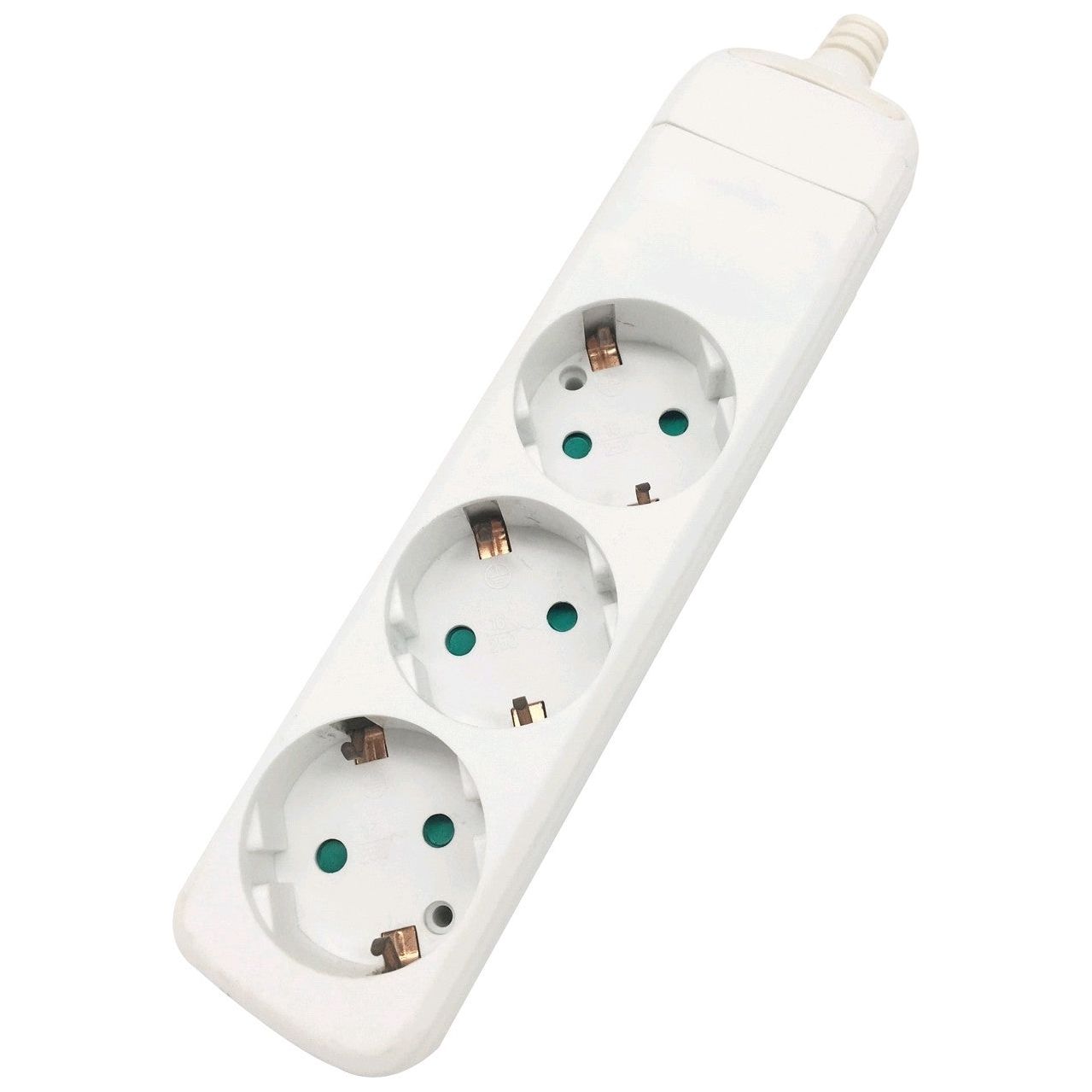 Entac Πολύπριζο 3 Θέσεων Χωρίς Διακόπτη Χωρίς Καλώδιο