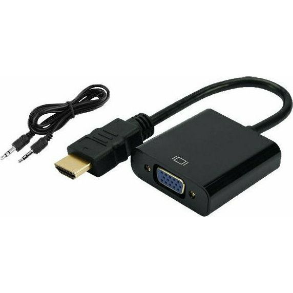 Αντάπτορας HDMI σε VGA + Audio 0.2m