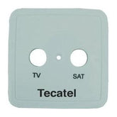 Tecatel Καπάκι Πρίζας Διπλό TV/SAT