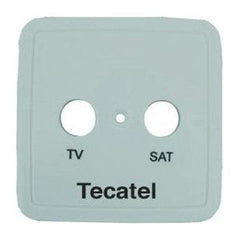 Tecatel Καπάκι Πρίζας Διπλό TV/SAT