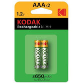 Kodak Επαναφορτιζόμενες Μπαταρίες ΗR03 650mAh AAA (2τμχ)