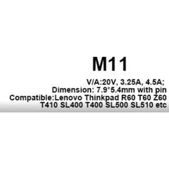 Φις Φόρτισης Laptop M11