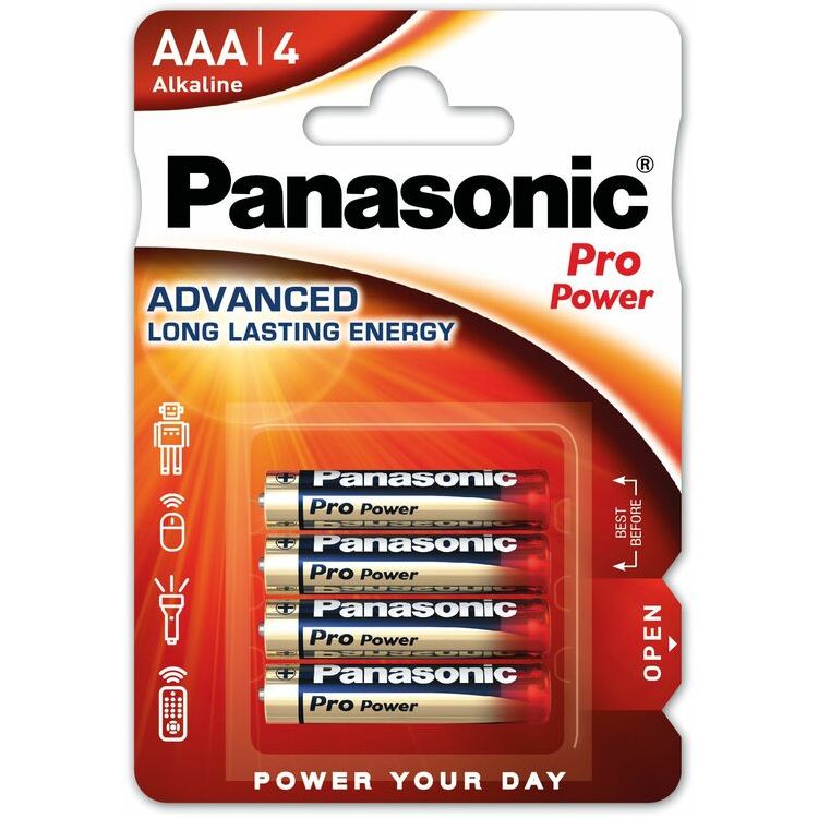 Panasonic Μπαταρίες Pro Power LR03 AAA (4τμχ)