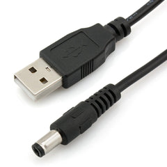 Καλώδιο USB Τροφοδοσίας 5.5mmx2.1mm 1m