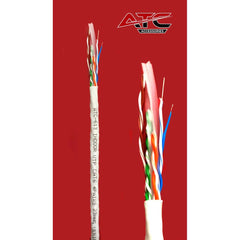 ATC Στροφείο Δικτύου ATC-613 UTP CAT6 305m Γκρί Εσωτερικό