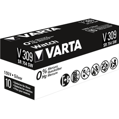 Varta Μπαταρία Ρολογιού V309 (1τμχ)