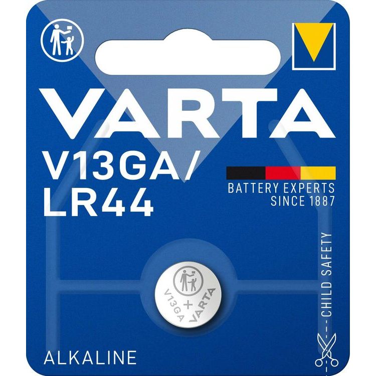 Varta Μπαταρία Κουμπί Λιθίου LR44 V13 GA (1τμχ)