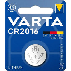 Varta Μπαταρία Κουμπί Λιθίου CR2016 (1τμχ)