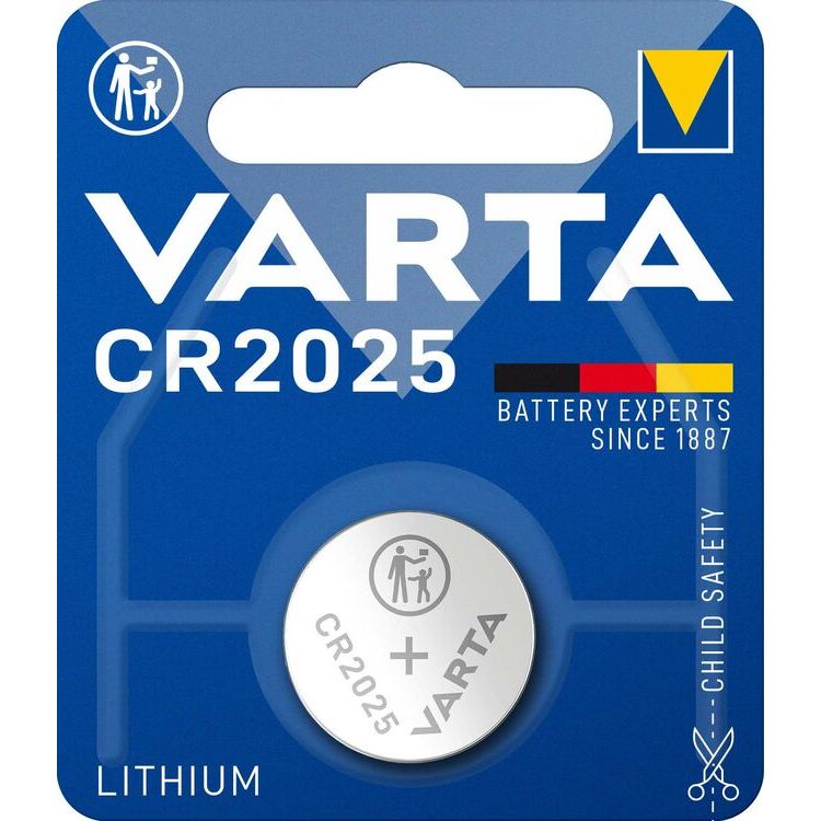 Varta Μπαταρία Κουμπί Λιθίου CR2025 (1τμχ)