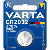 Varta Μπαταρία Κουμπί Λιθίου CR2032 (1τμχ)