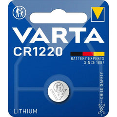 Varta Μπαταρία Κουμπί Λιθίου CR1220 (1τμχ)