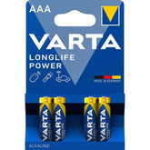 Varta Μπαταρίες Longlife Power LR03 AAA (4τμχ)