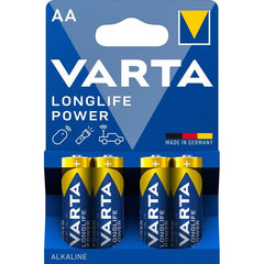 Varta Μπαταρίες Longlife Power LR6 AA (4τμχ)