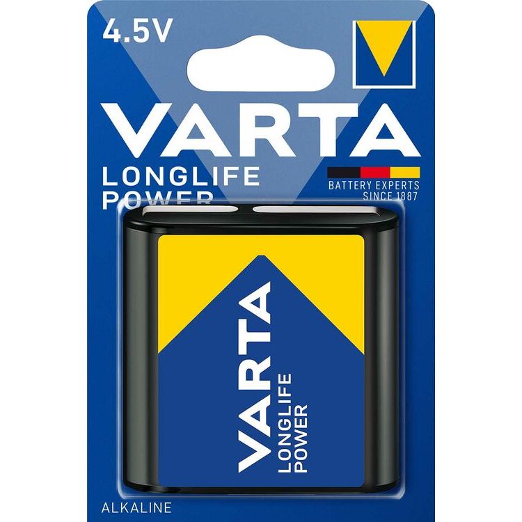 Varta Μπαταρία Longlife Power 3LR12 4.5V (1τμχ)