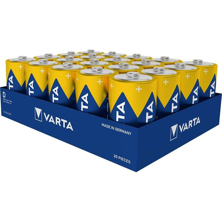 Varta Μπαταρίες Χύμα LR20 D (20τμχ)
