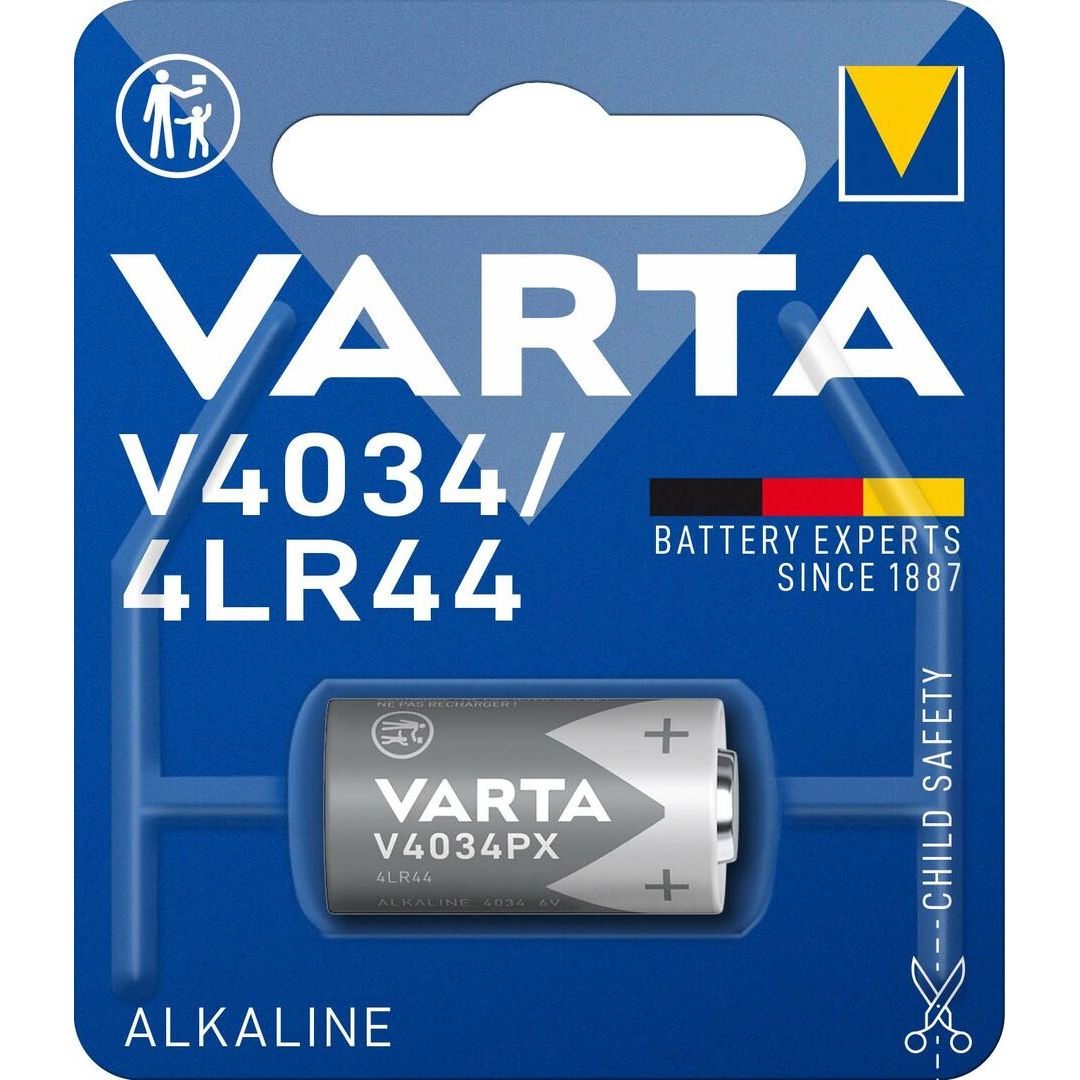 Varta Μπαταρία 4LR44 4034 (1τμχ)