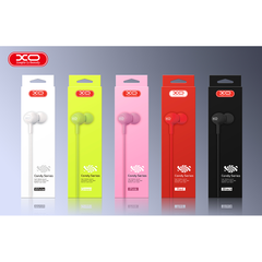 XO S6 Ακουστικά Handsfree Candy Πράσινα