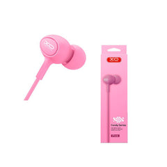 XO S6 Ακουστικά Handsfree Candy Ροζ