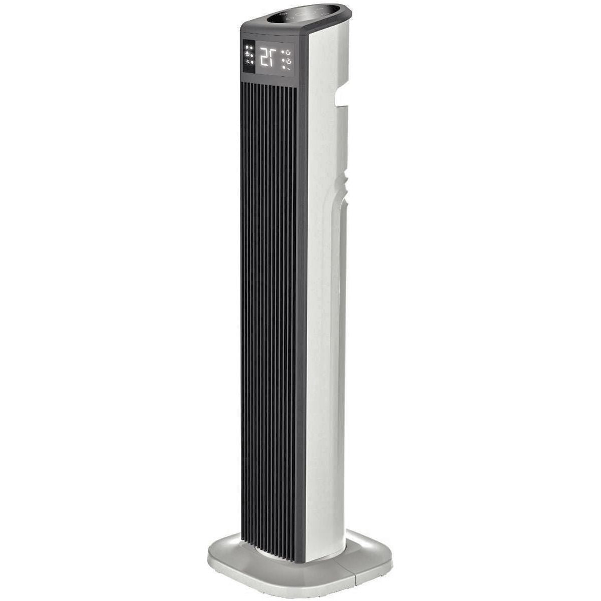 Entac PTC Αερόθερμο Πύργος Λευκός με Οθόνη LED 2000W 74cm