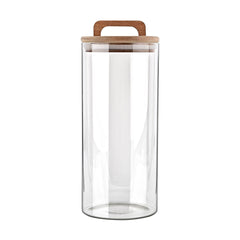 ESTIA ΔΟΧΕΙΟ ΑΠΟΘΗΚΕΥΣΗΣ ALLURE ΓΥΑΛΙΝΟ 1300ml 10x10x22cm