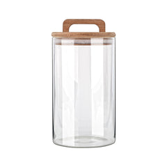 ESTIA ΔΟΧΕΙΟ ΑΠΟΘΗΚΕΥΣΗΣ ALLURE ΓΥΑΛΙΝΟ 1000ml 10x10x19cm