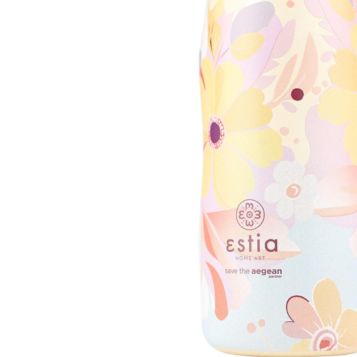 ESTIA THERMOS TRAVEL FLASK SAVE THE AEGEAN 500ml SPRING SONATA