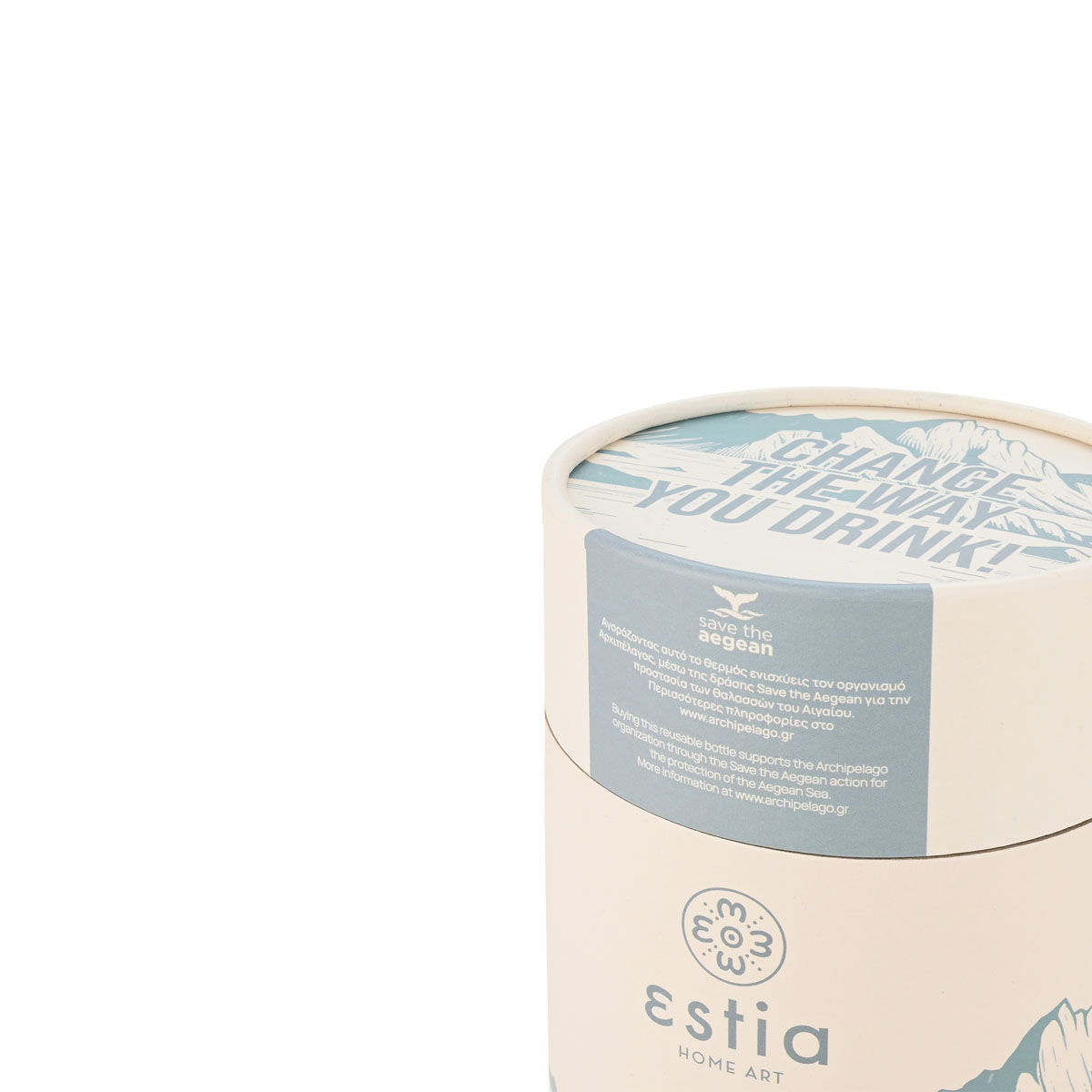 ESTIA ΘΕΡΜΟΣ COFFEE MUG SAVE THE AEGEAN 350ml ALPINE ESSENCE