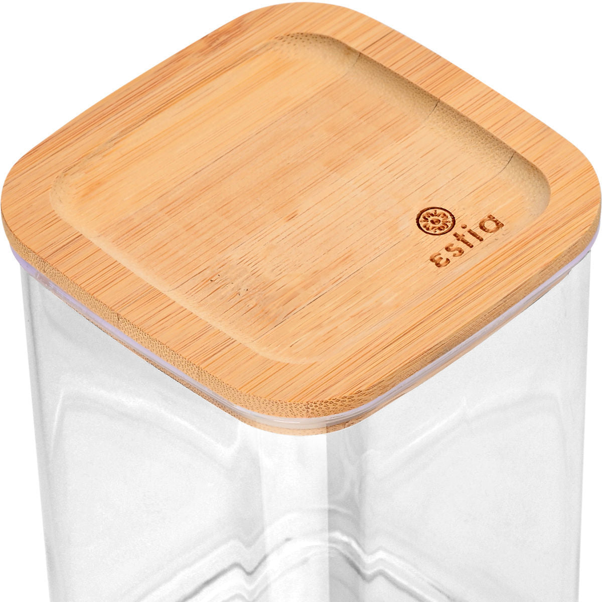 ESTIA ΔΟΧΕΙΟ ΑΠΟΘΗΚΕΥΣΗΣ BAMBOO ESSENTIALS ΠΛΑΣΤΙΚΟ 800ml ΣΤΟΙΒΑΖΟΜΕΝΟ