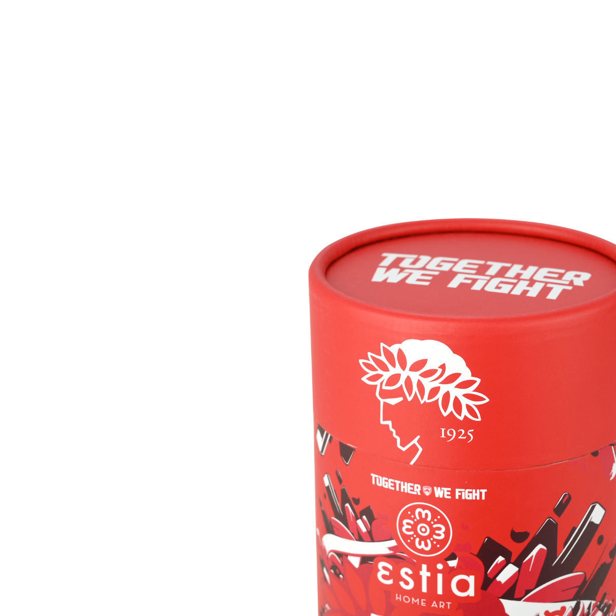 ESTIA ΘΕΡΜΟΣ COFFEE MUG OLYMPIACOS BC EDITION TOGETHER WE FIGHT 350ml