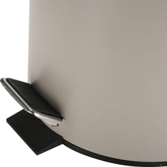 ESTIA ΧΑΡΤΟΔΟΧΕΙΟ ΜΠΑΝΙΟΥ CLASSIC SOFT CLOSE 5lt ΜΑΤ TAUPE