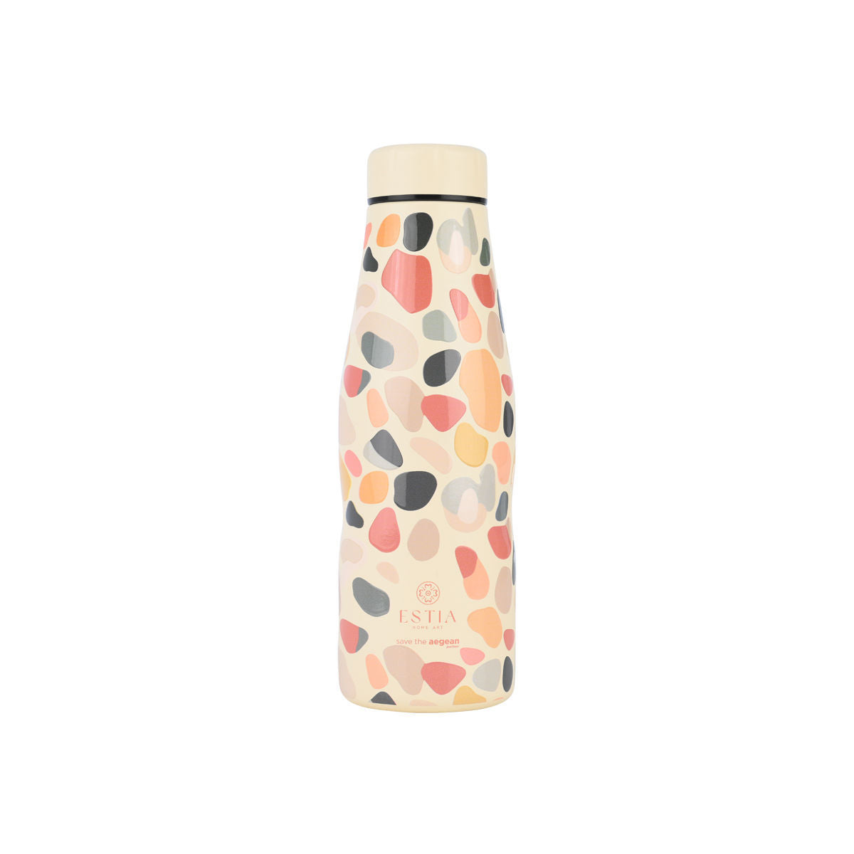 ESTIA ΘΕΡΜΟΣ TRAVEL FLASK SAVE THE AEGEAN 500ml HUE PEBBLES