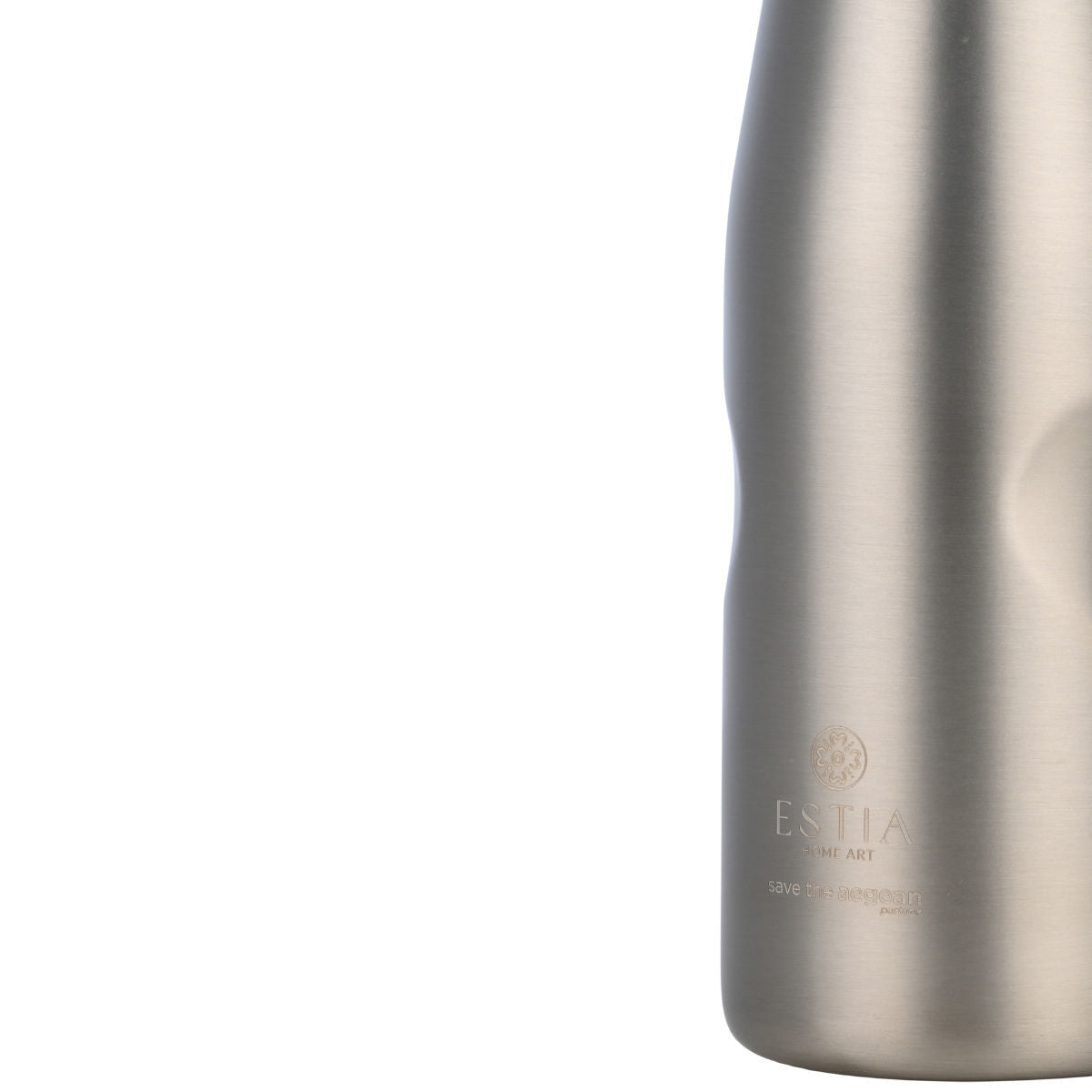 ESTIA ΘΕΡΜΟΣ TRAVEL FLASK SAVE THE AEGEAN 500ml STEEL FLOW