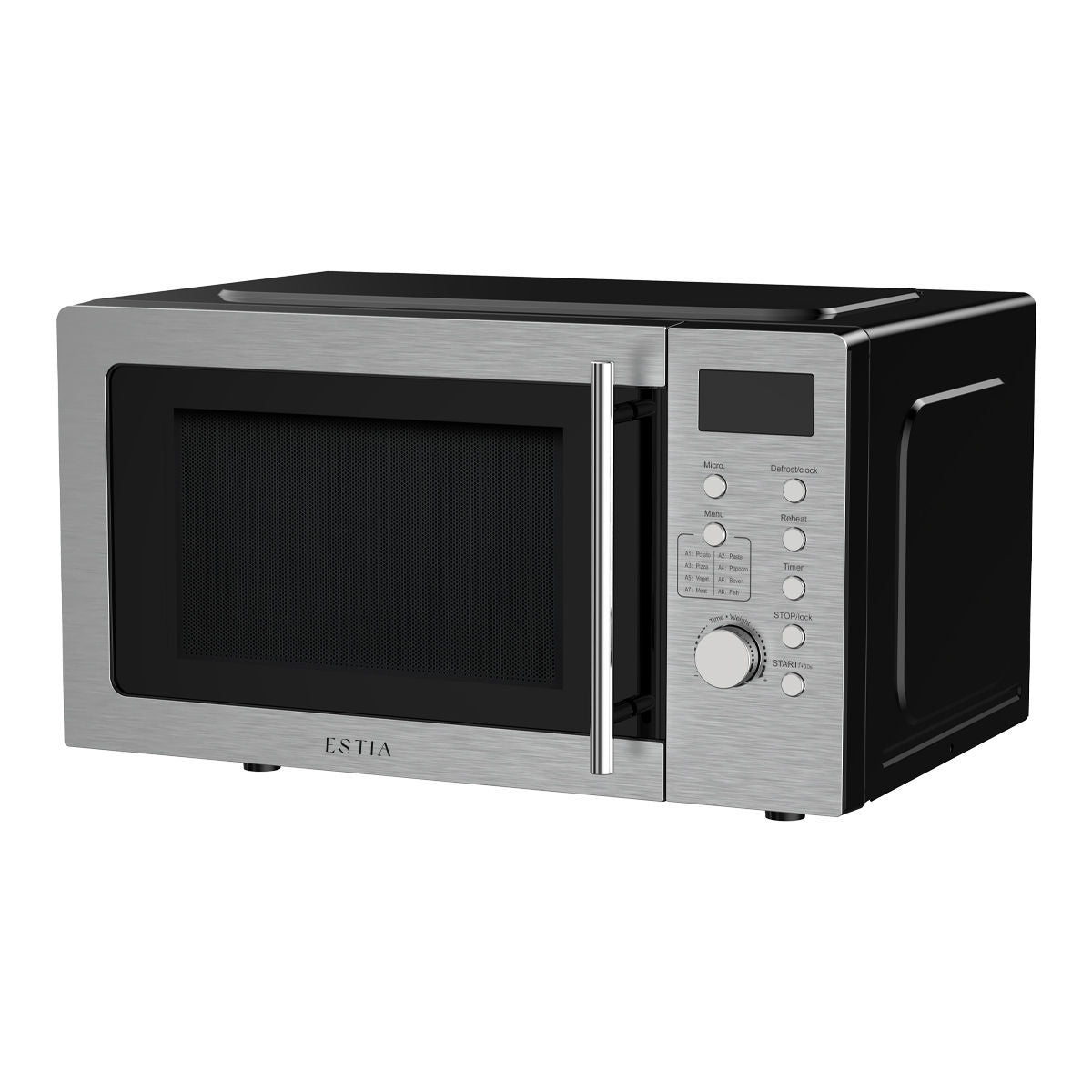 ESTIA ΦΟΥΡΝΟΣ ΜΙΚΡΟΚΥΜΑΤΩΝ MICROCHEF 7000w 20lt ΜΑΥΡΟ