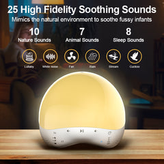 EDUP EH-W05A Alarm Clock with Light and White Noise