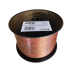 ATC-2300 Στροφείο Καλώδιο Ηχείου Διαφανές 2x2.5mm 100m