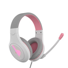 Meetion Ακουστικά Gaming MT-HP021  Λευκό & Ροζ