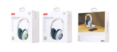 XO BE43 Lion Dancing Αναδιπλούμενα Ακουστικά Κεφαλής Bluetooth (Πράσινα)