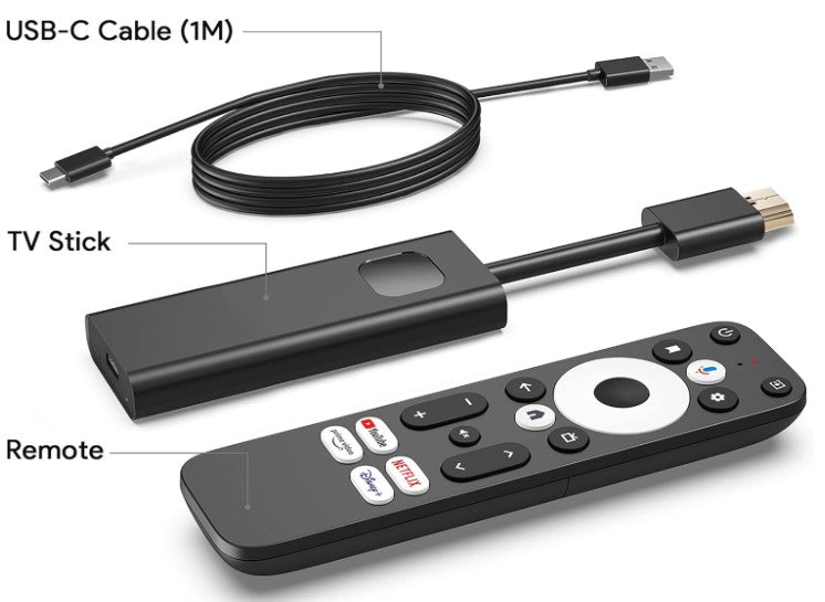 Τηλεχειριστήριο Google TV GD1 4K Streaming Stick