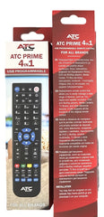 ATC PRIME Προγραμματιζόμενο Τηλεχειριστήριο 4 σε 1 Universal