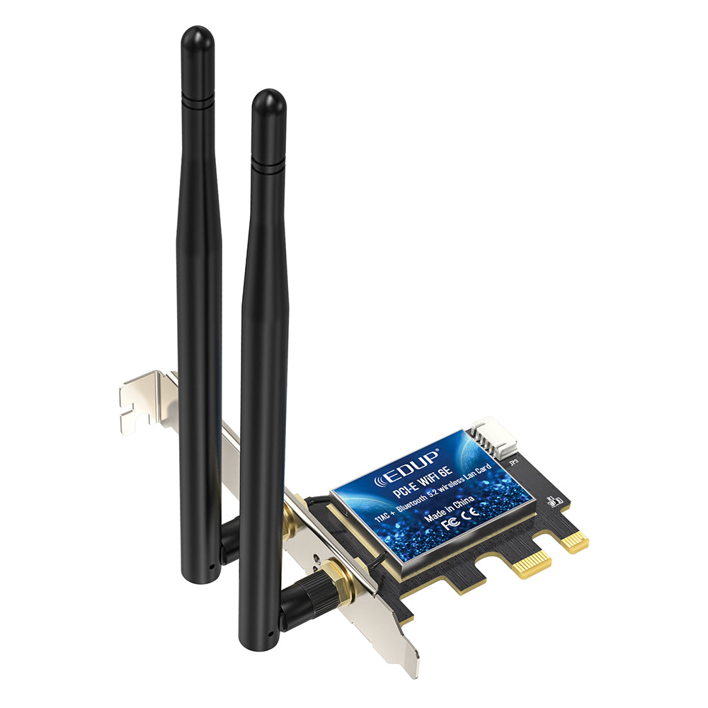 EDUP Network Adapter EP-9651GS WIFI 6EAX5400 + Bluetooth 5.3 PCI-E