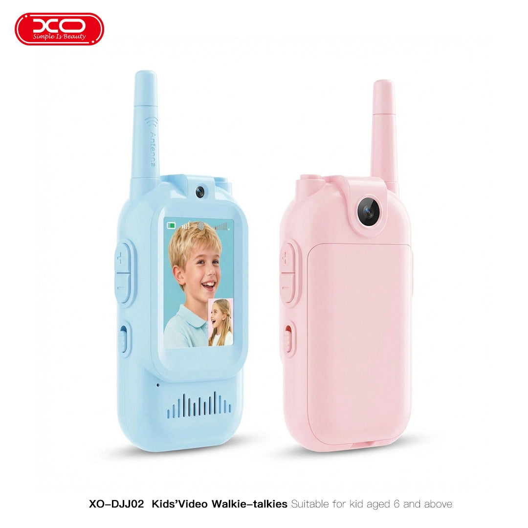 XO DJJ02 Παιδικό Σετ Βίντεο Walkie-Talkie (Μπλε/Ροζ)