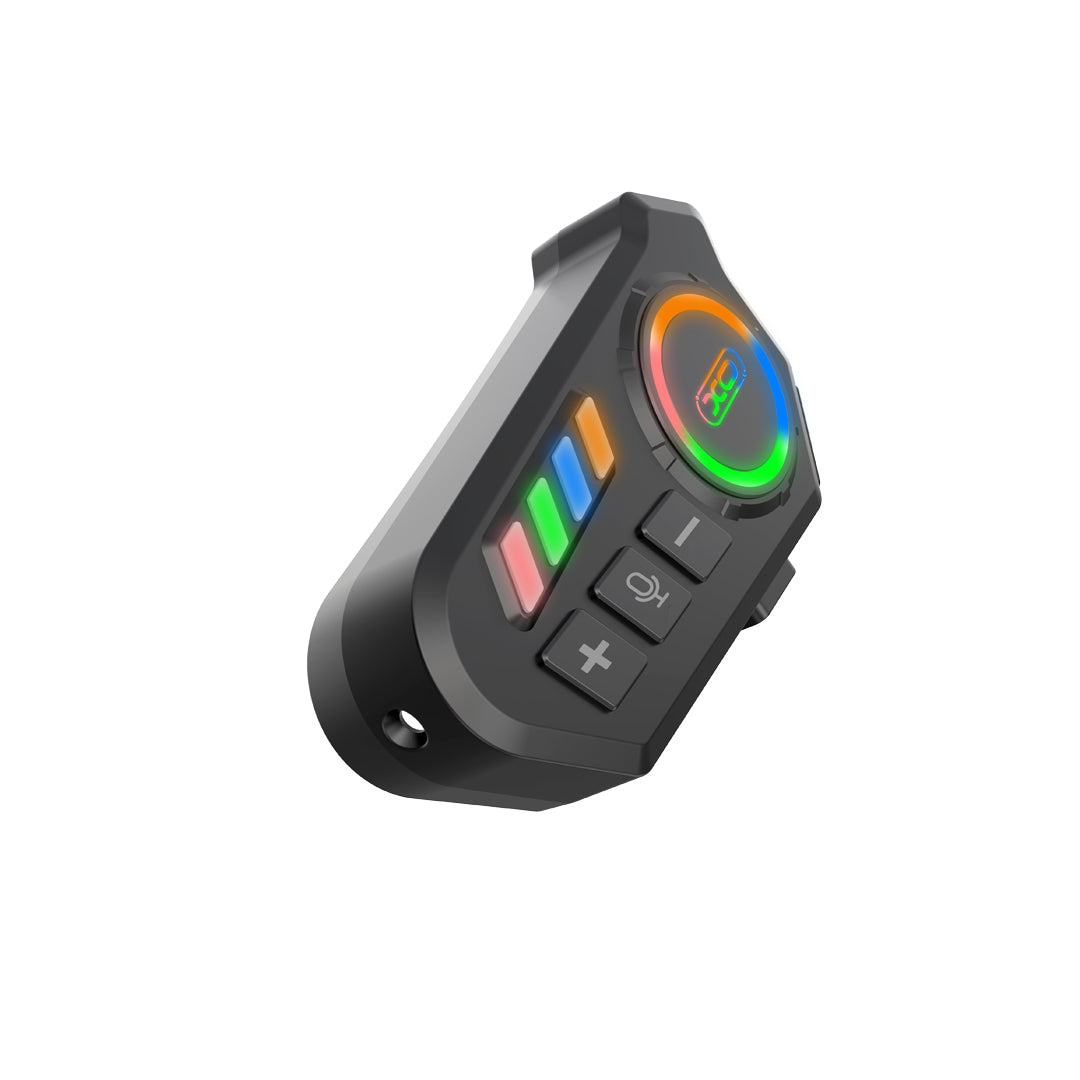 XO BE56 Ακουστικό Κράνους Μηχανής με Πολύχρωμο Φωτισμό LED